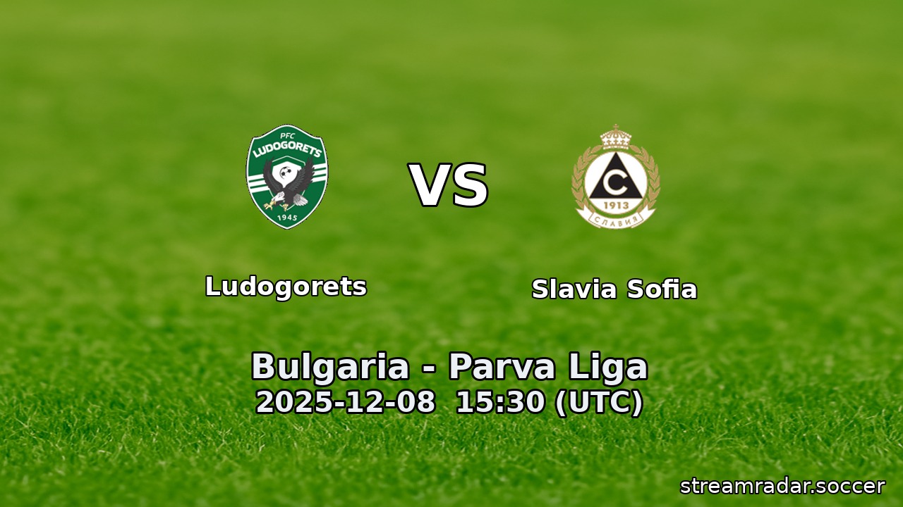Ludogorets vs Slavia Sofia