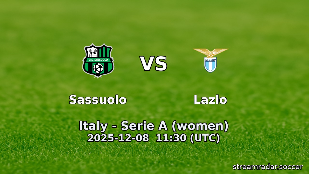 Sassuolo vs Lazio
