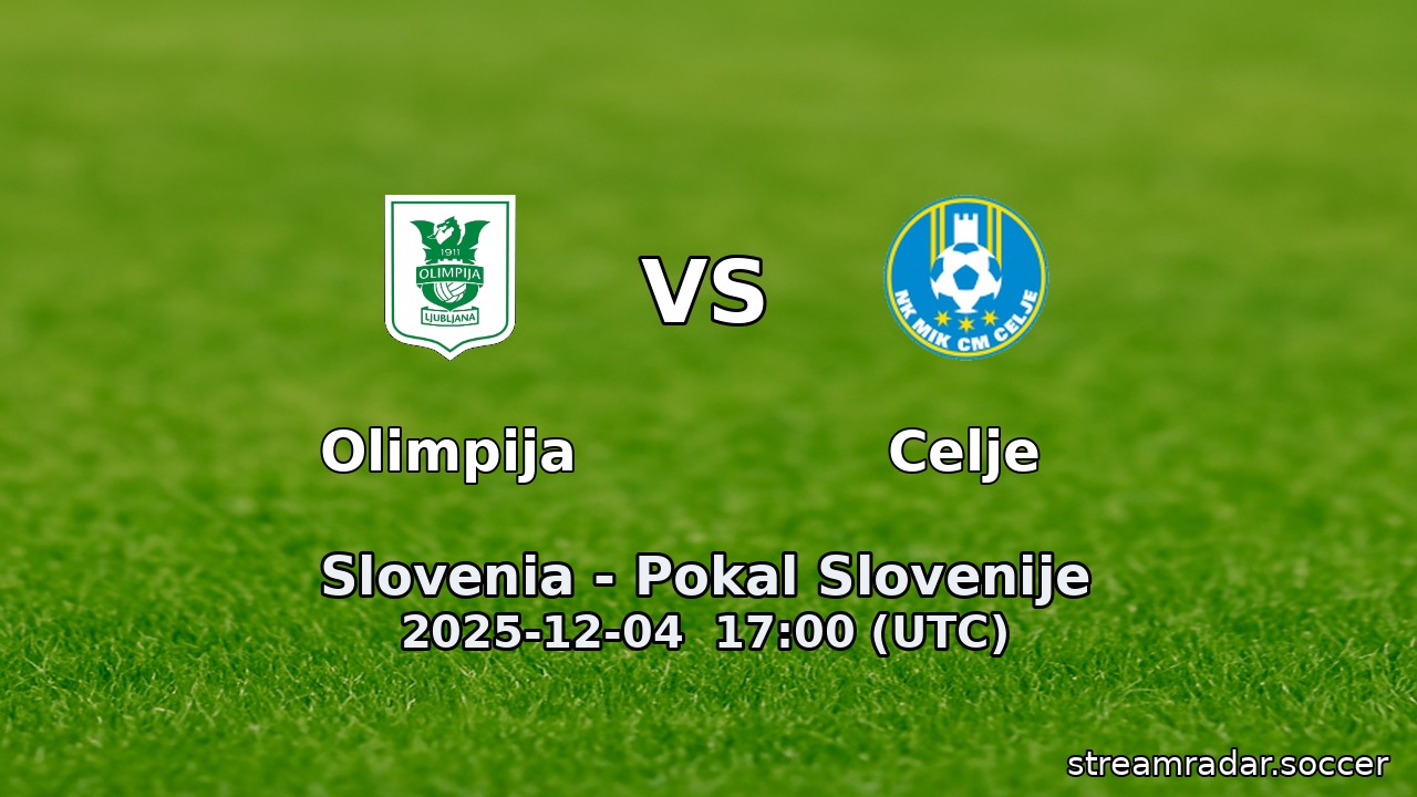Olimpija vs Celje
