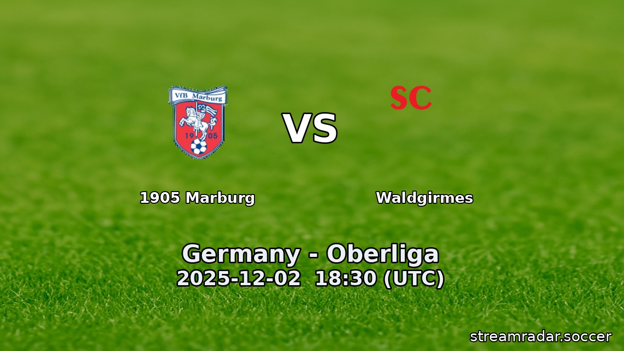 1905 Marburg vs Waldgirmes