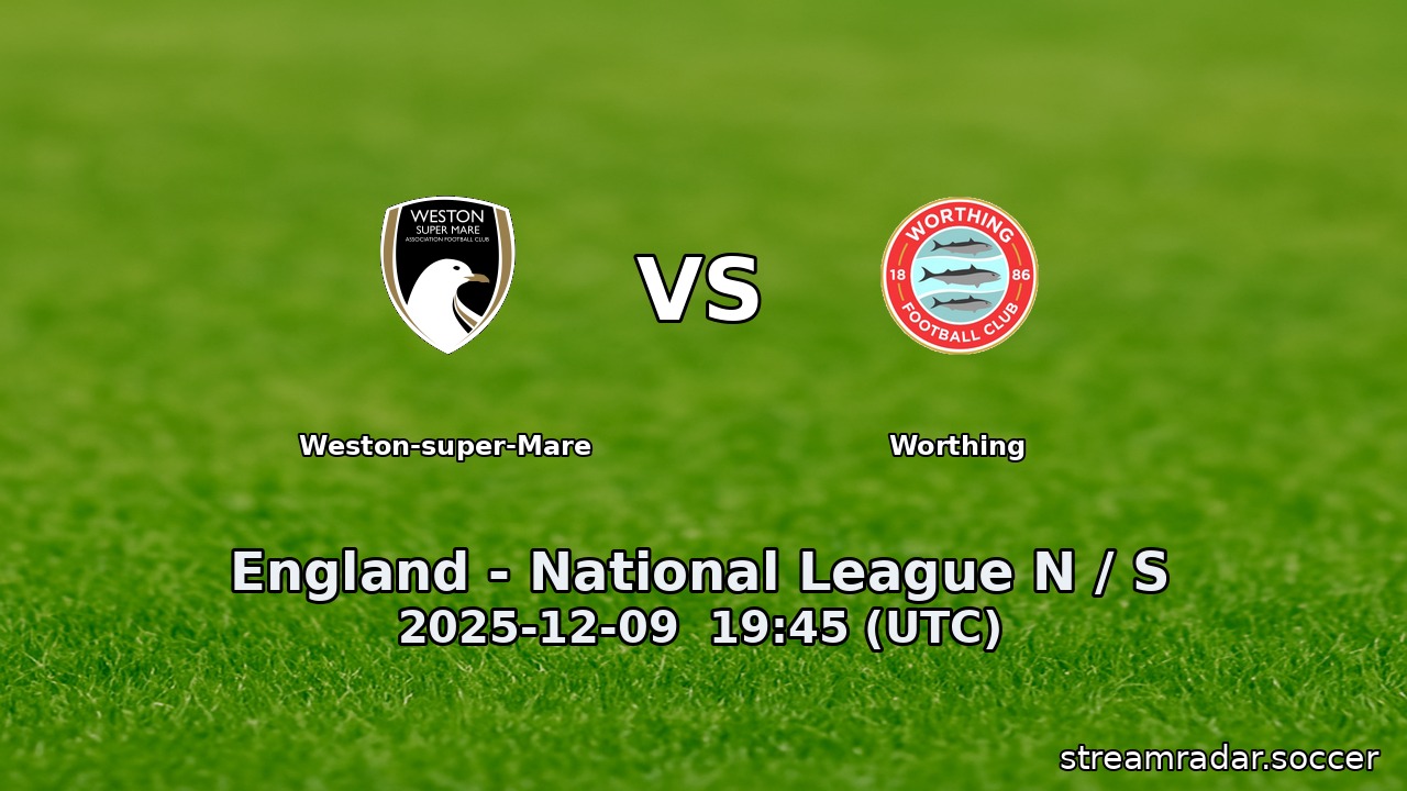 Weston-super-Mare vs Worthing