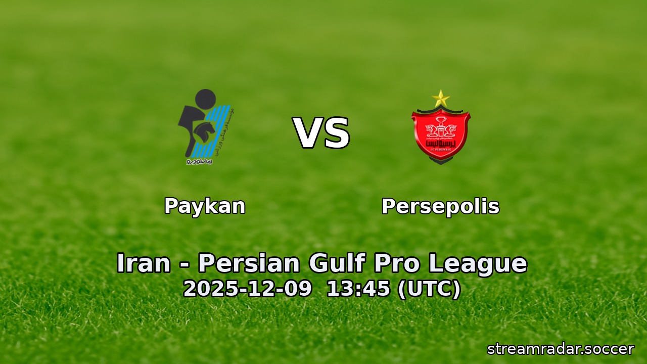 Paykan vs Persepolis