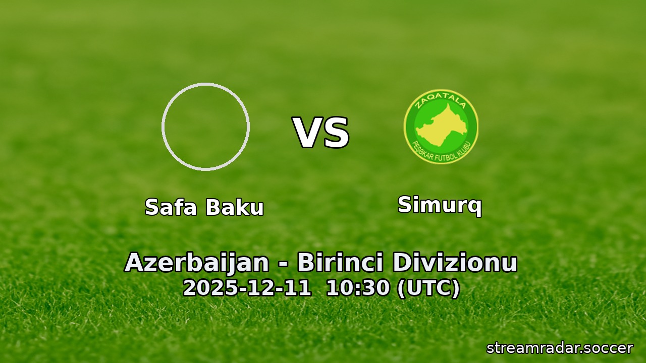 Safa Baku vs Simurq