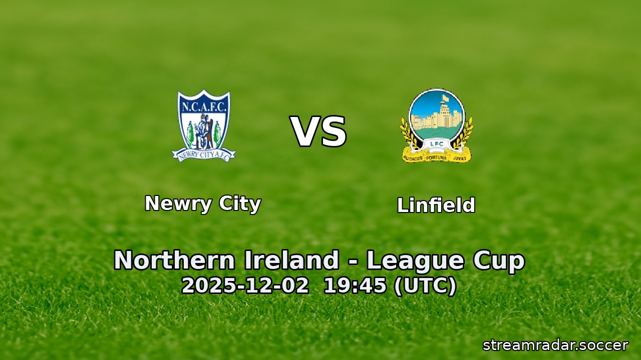 Newry City vs Linfield