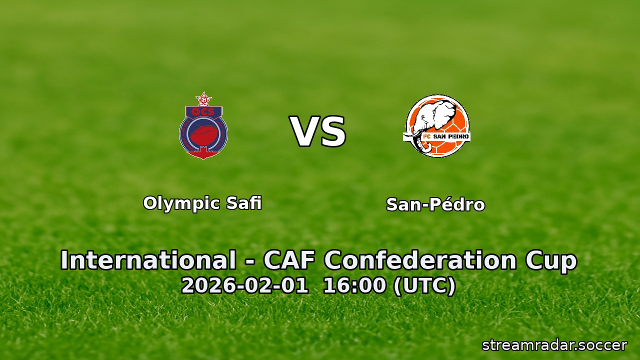 Olympic Safi vs San-Pédro