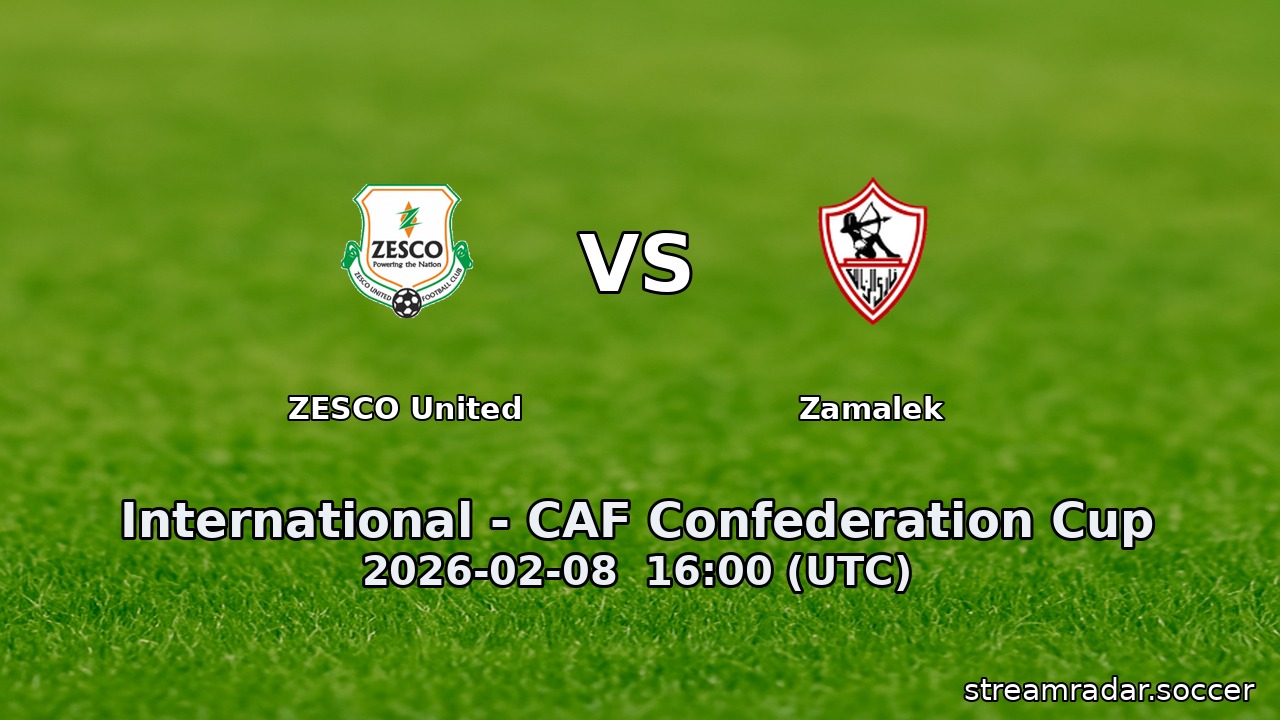 ZESCO United vs Zamalek