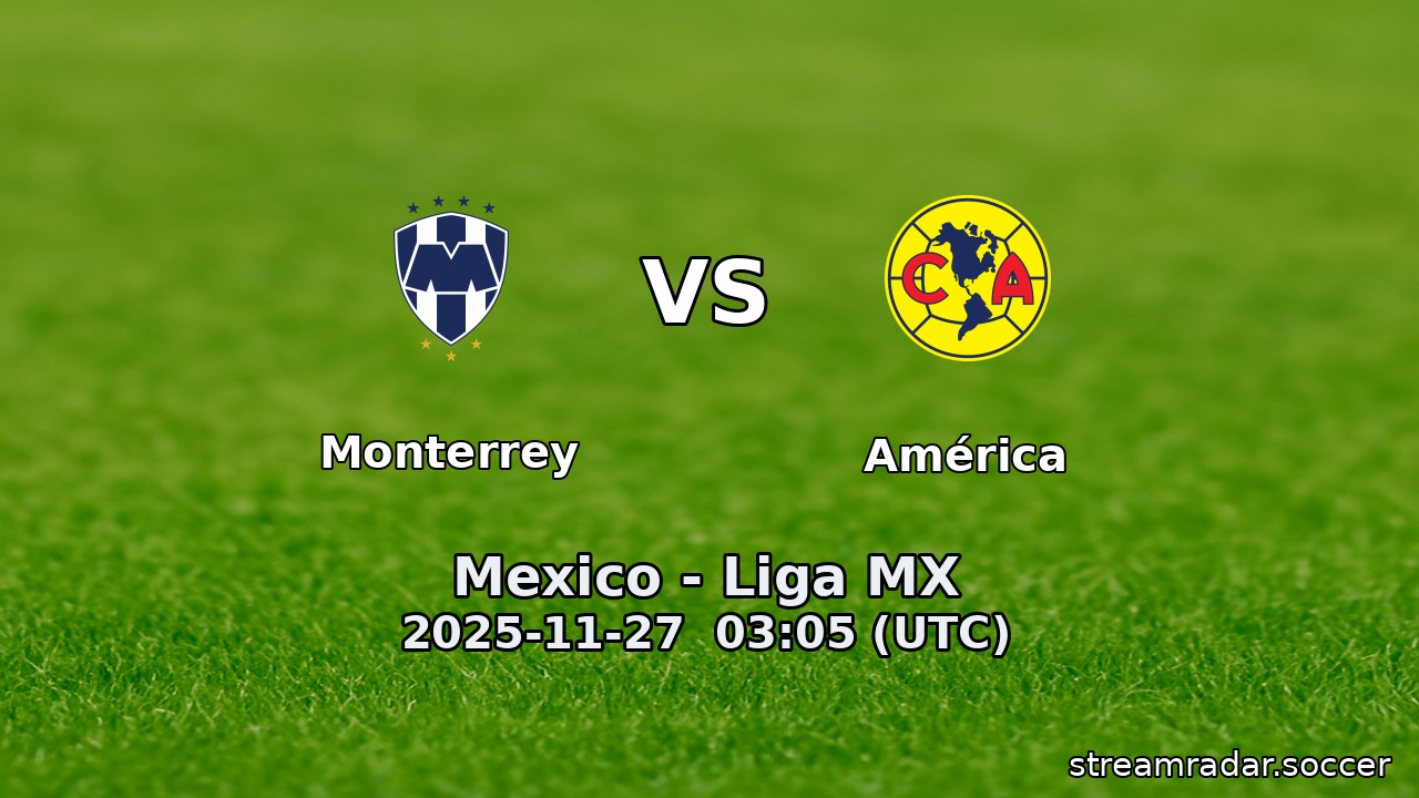 Monterrey vs América
