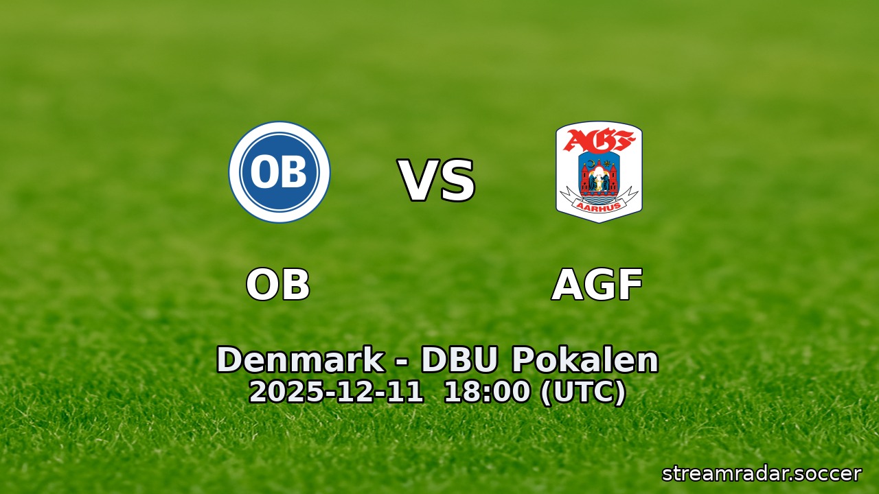 OB vs AGF