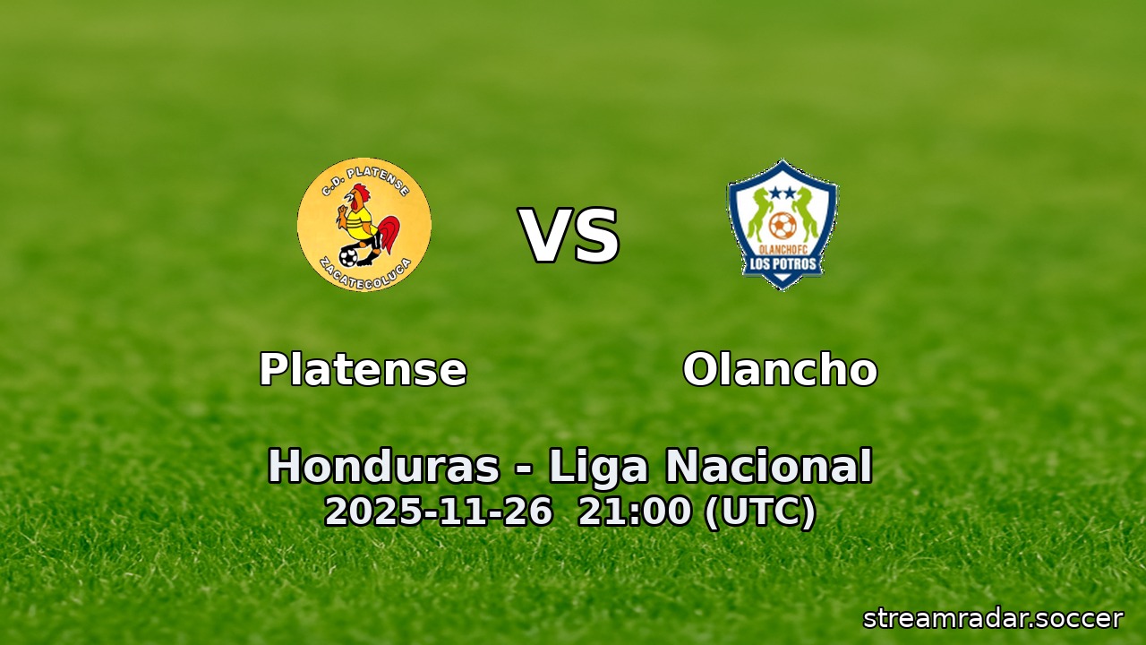 Platense vs Olancho