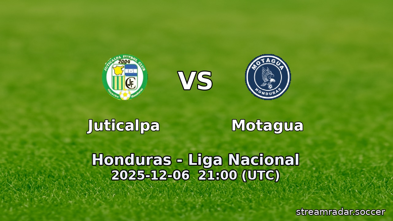Juticalpa vs Motagua