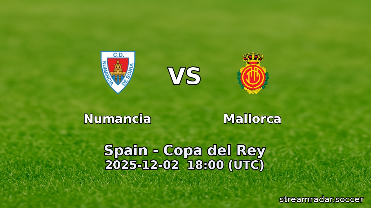 Numancia vs Mallorca