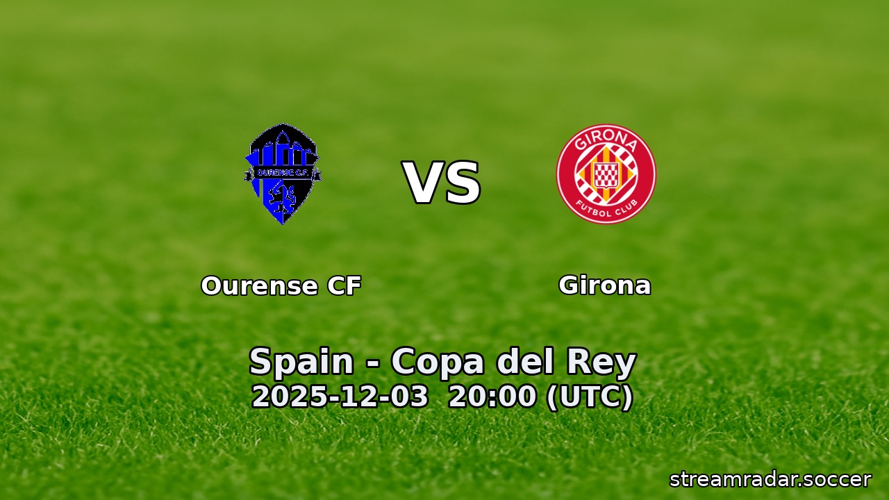 Ourense CF vs Girona