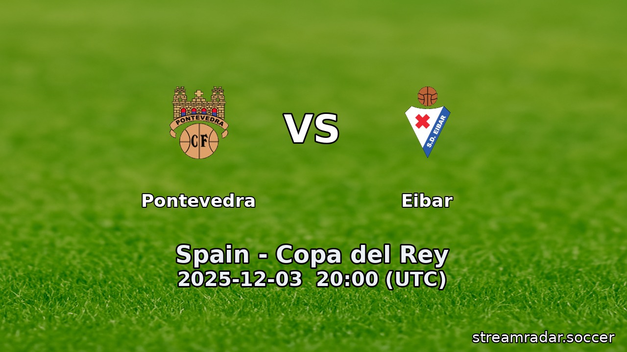 Pontevedra vs Eibar