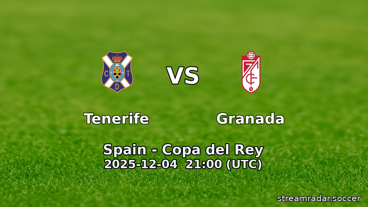 Tenerife vs Granada