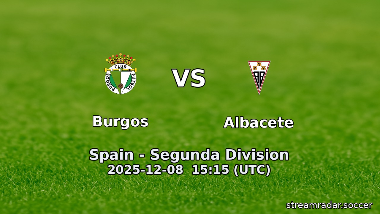 Burgos vs Albacete