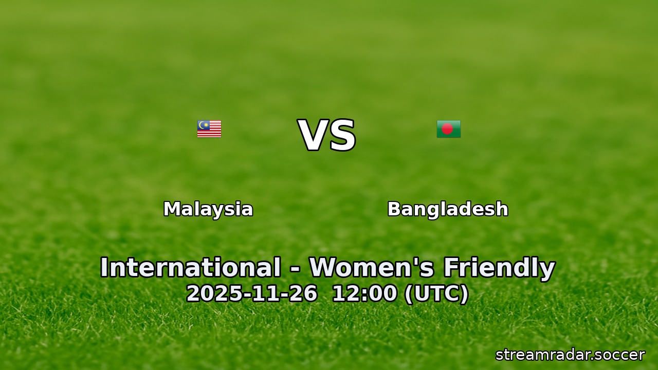 Malaysia vs Bangladesh