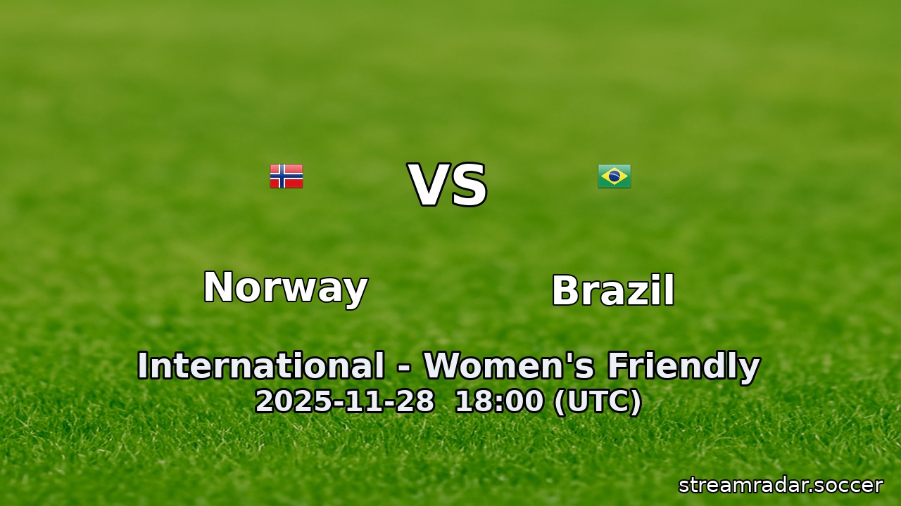 Norway vs Brazil