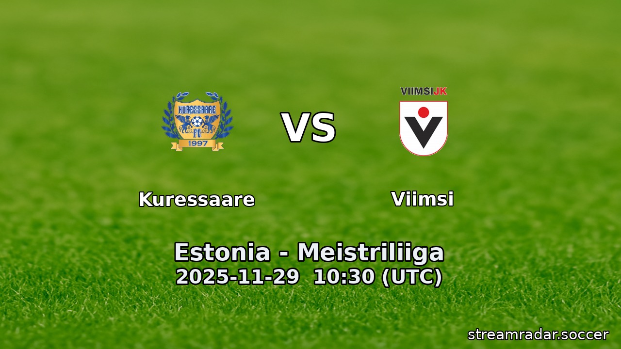 Kuressaare vs Viimsi