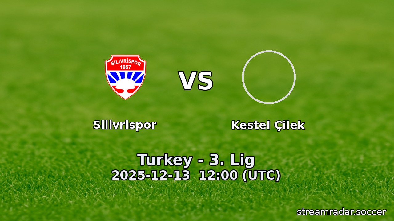 Silivrispor vs Kestel Çilek
