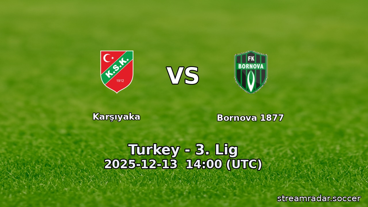 Karşıyaka vs Bornova 1877