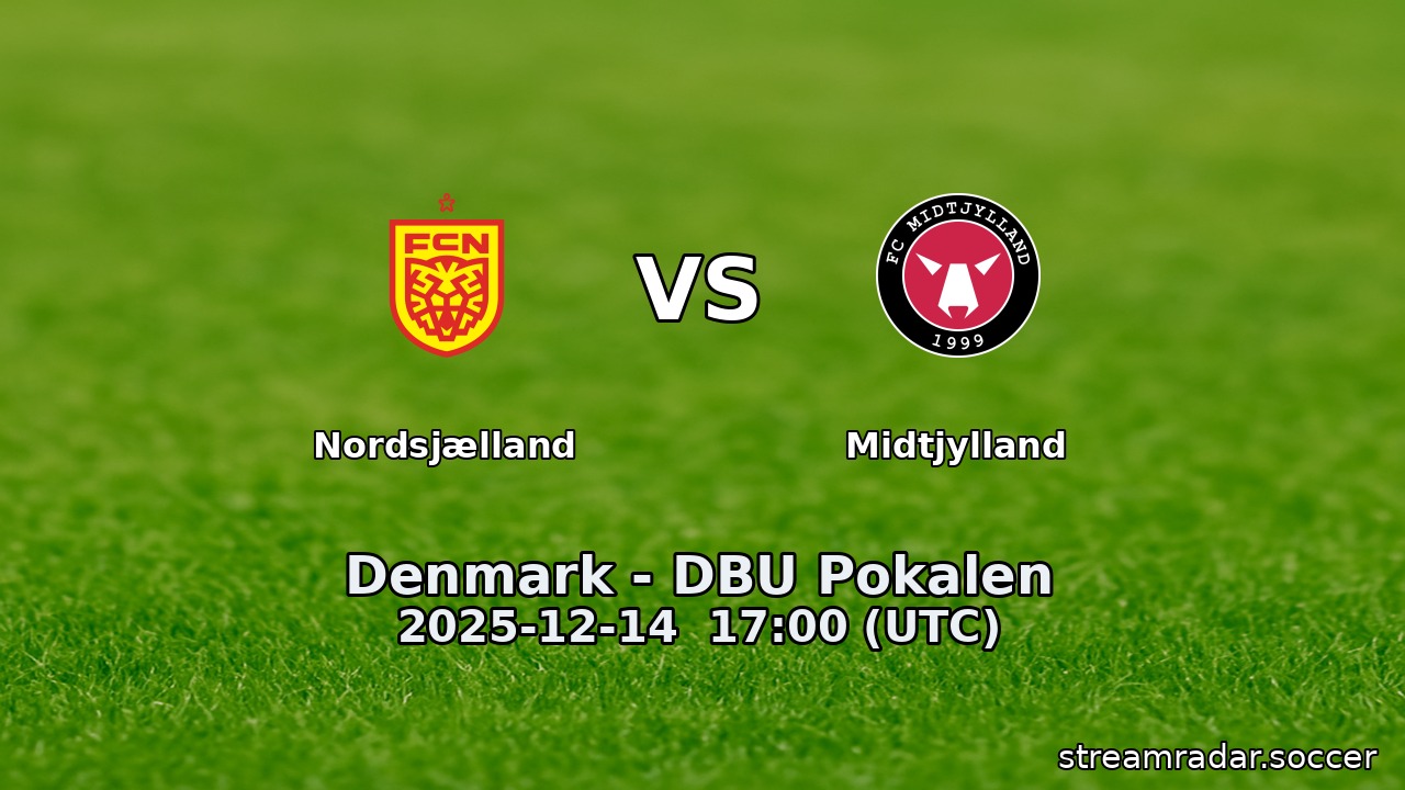Nordsjælland vs Midtjylland