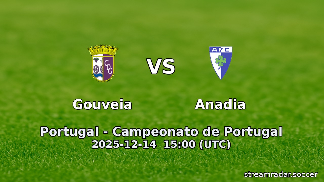 Gouveia vs Anadia