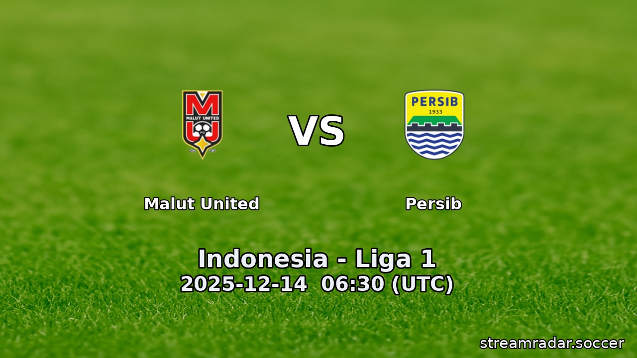 Malut United vs Persib