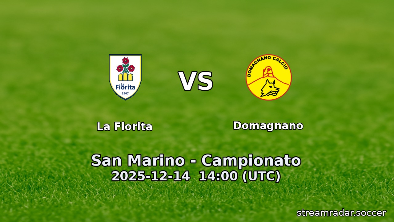 La Fiorita vs Domagnano