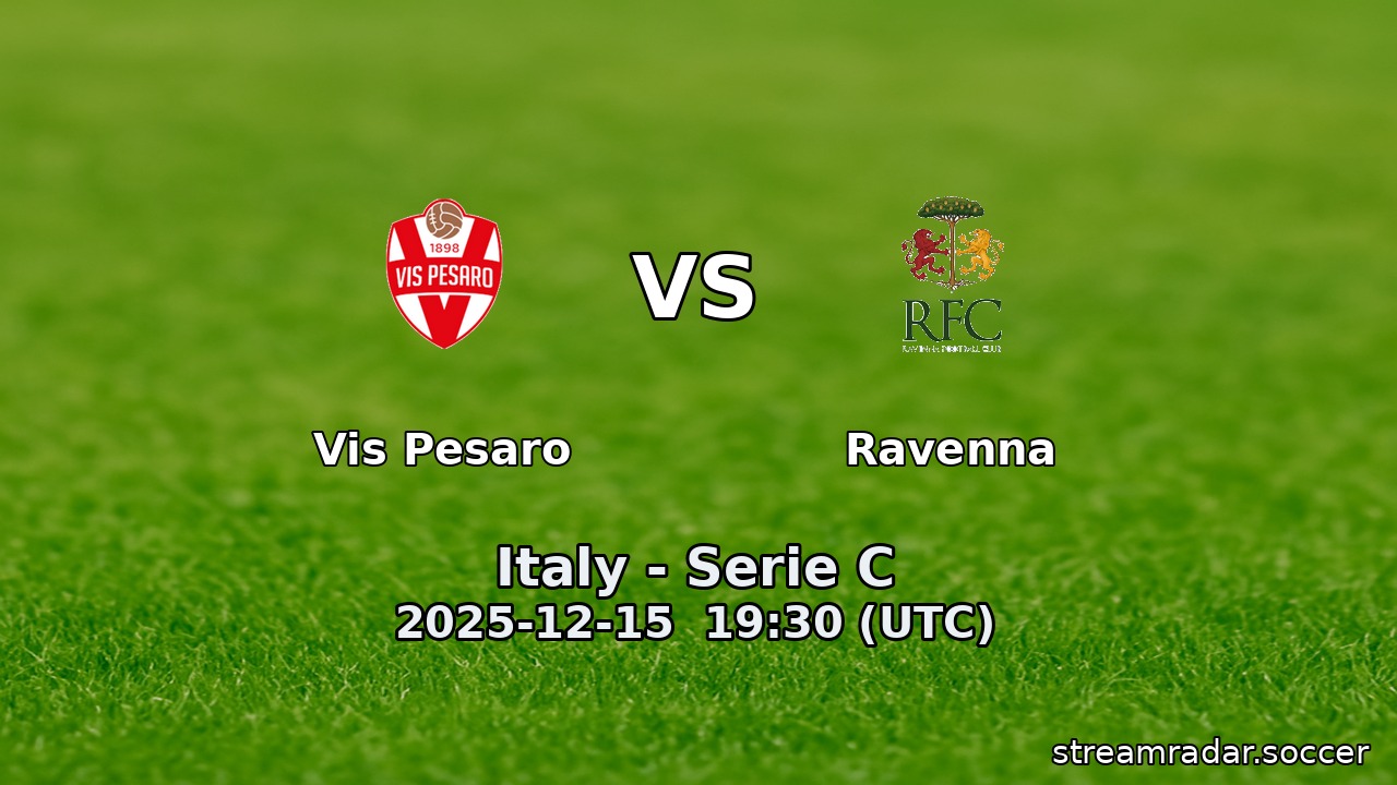 Vis Pesaro vs Ravenna