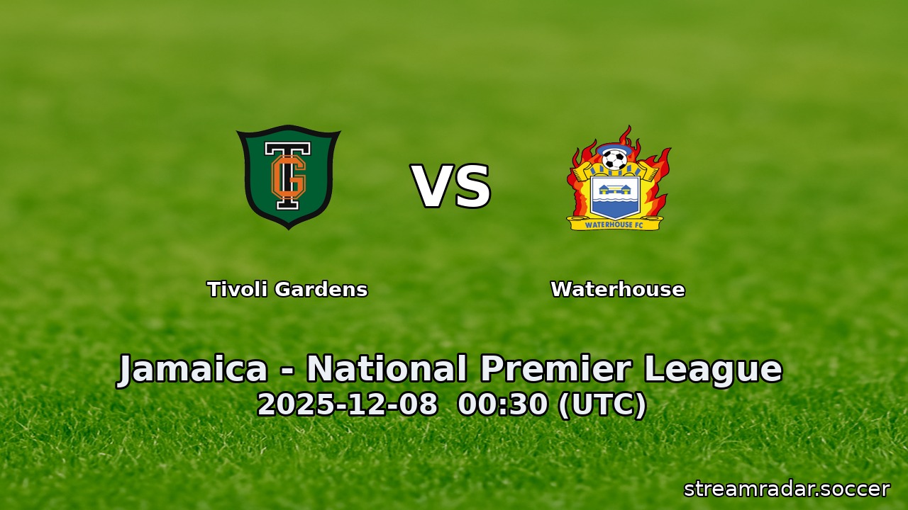 Tivoli Gardens vs Waterhouse