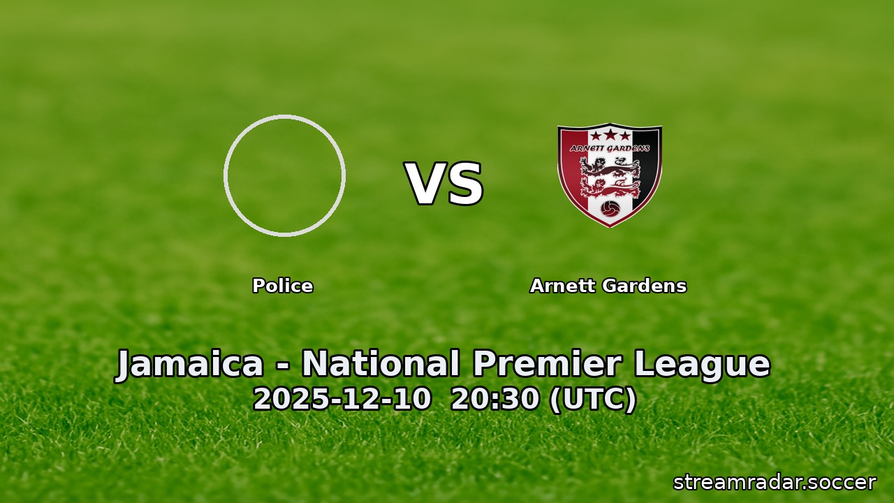 Police vs Arnett Gardens