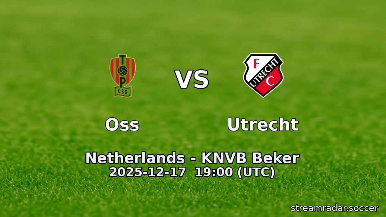 Oss vs Utrecht