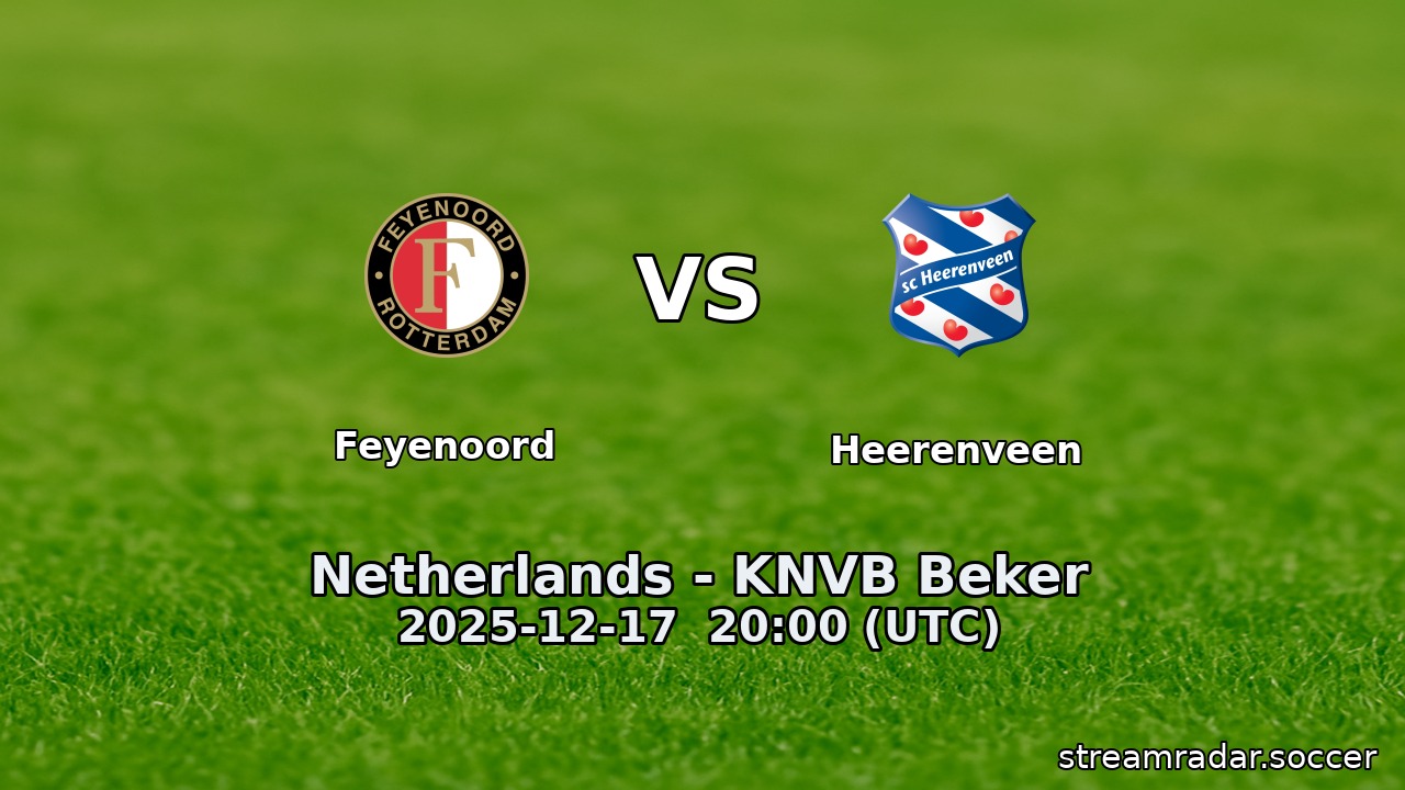 Feyenoord vs Heerenveen