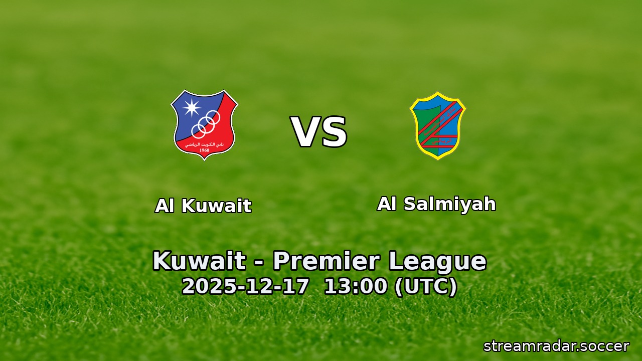 Al Kuwait vs Al Salmiyah