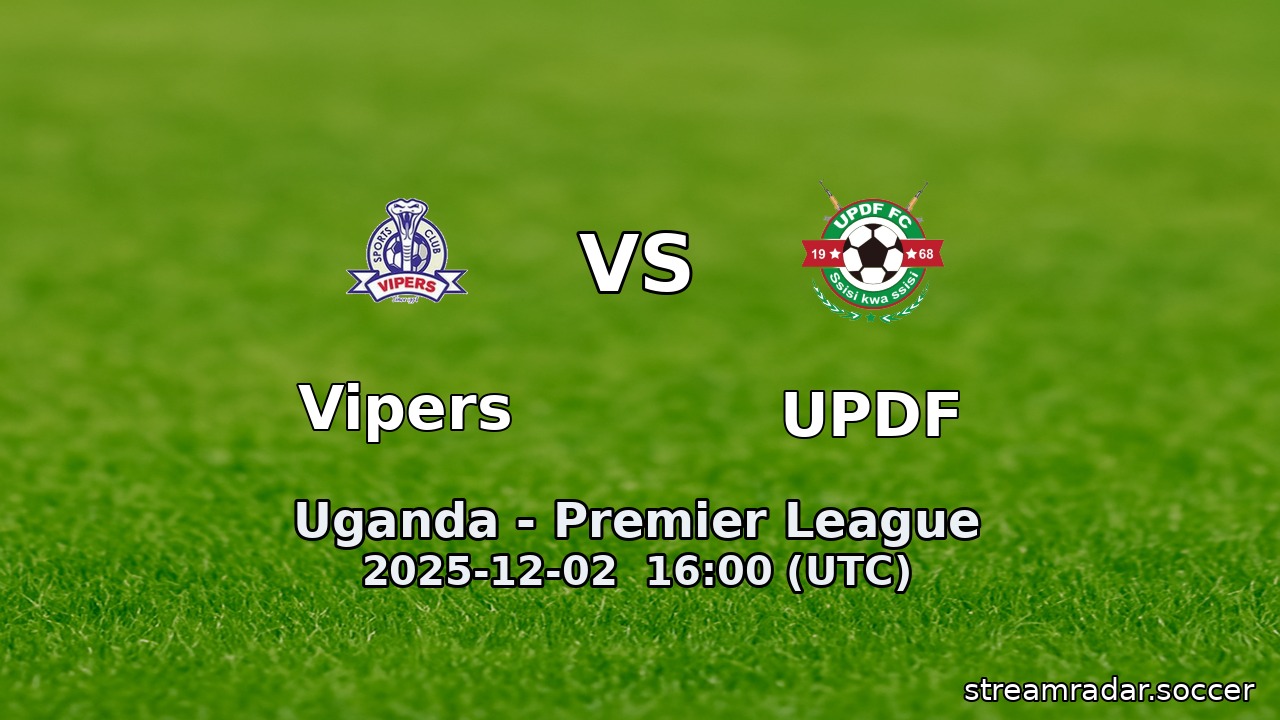 Vipers vs UPDF