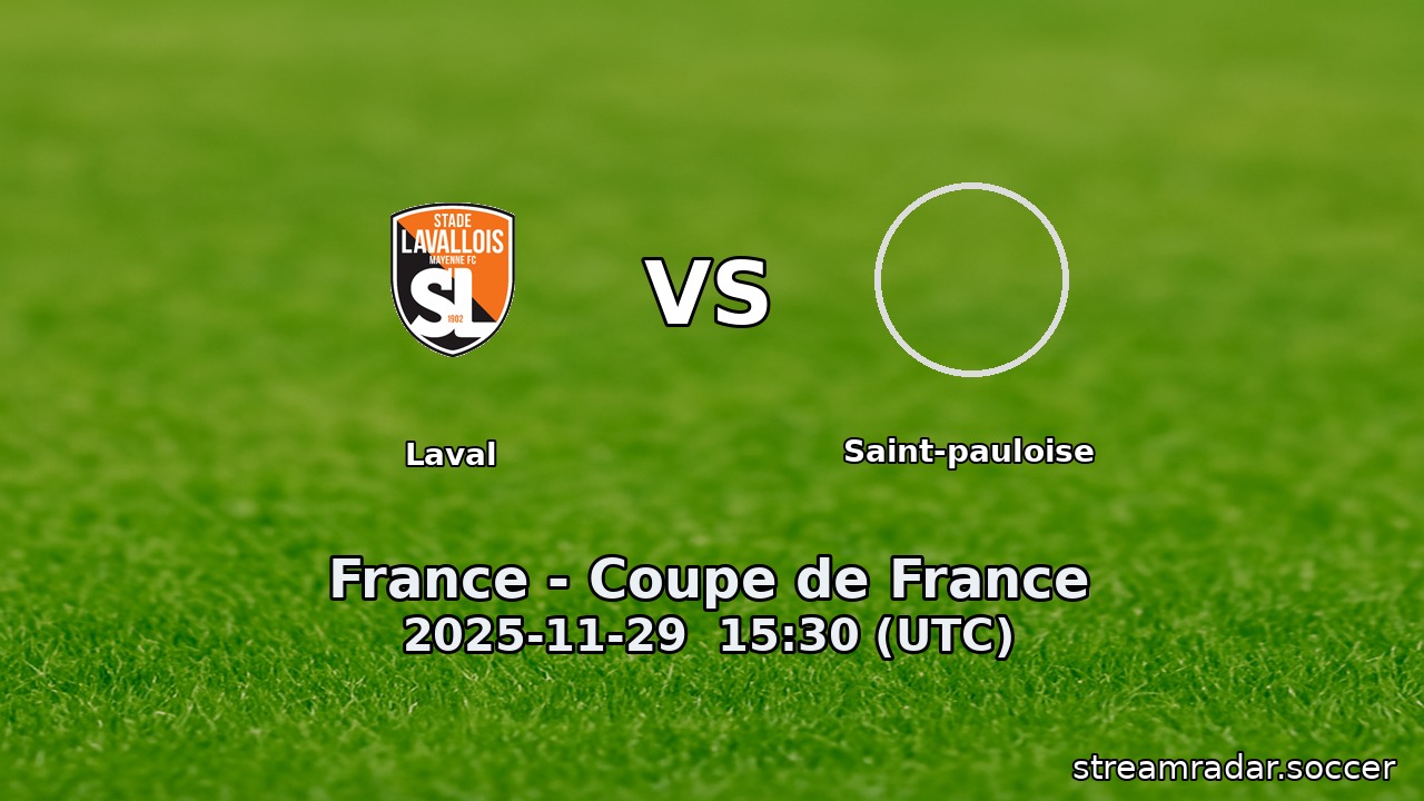 Laval vs Saint-pauloise