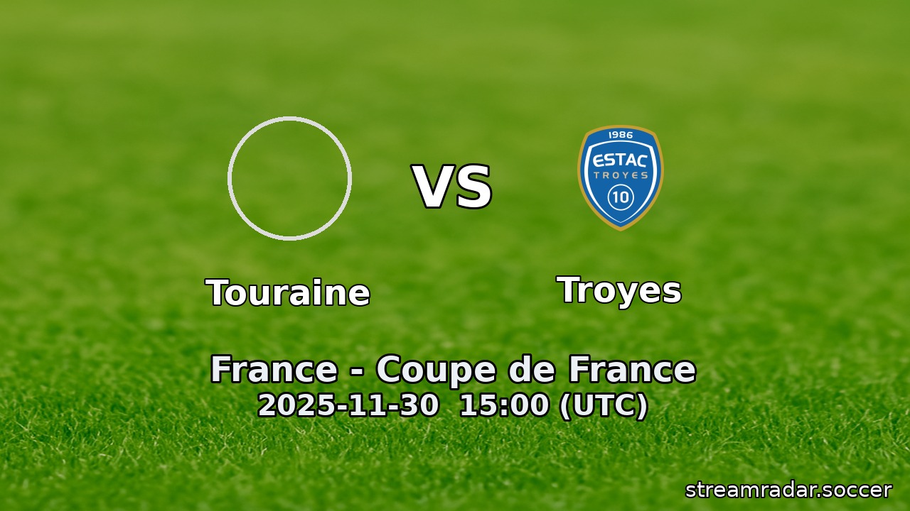 Touraine vs Troyes