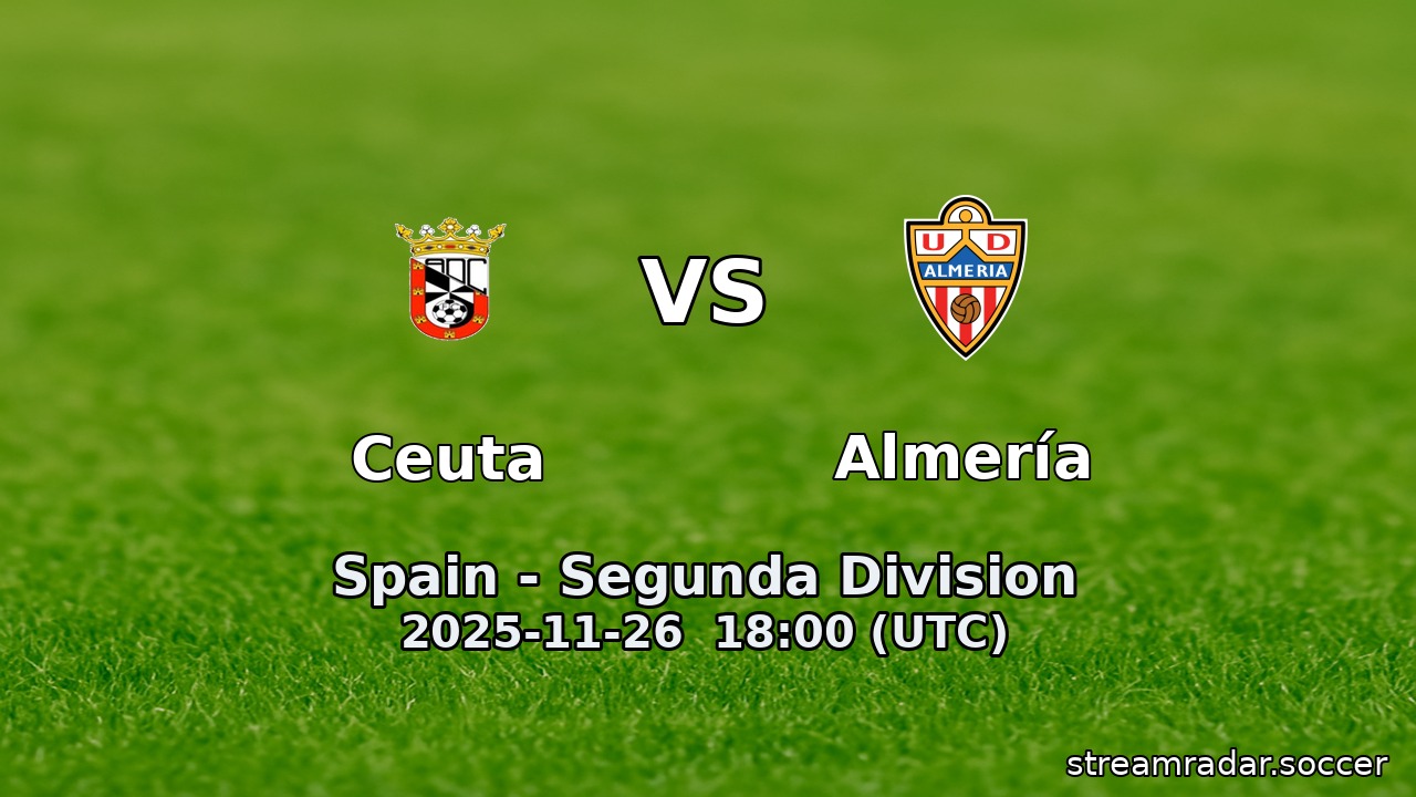 Ceuta vs Almería