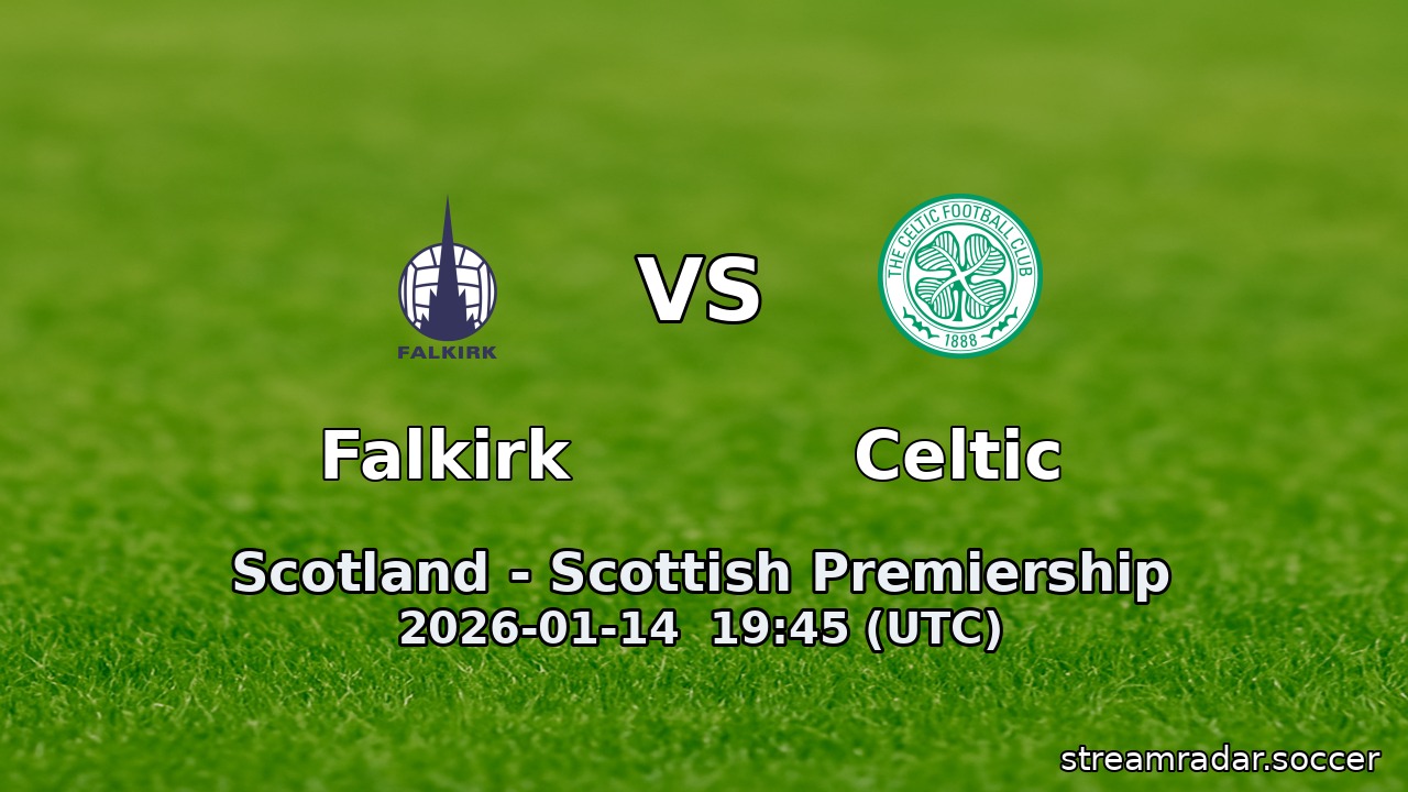 Falkirk vs Celtic