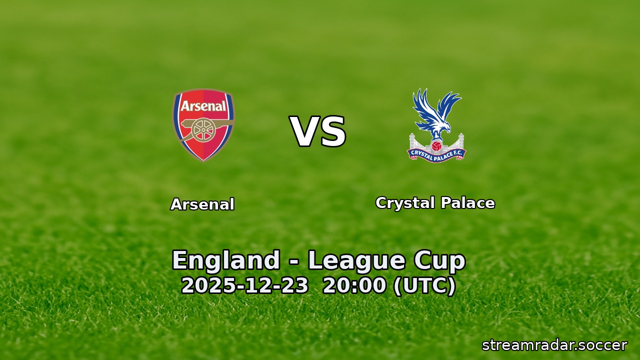 Arsenal vs Crystal Palace