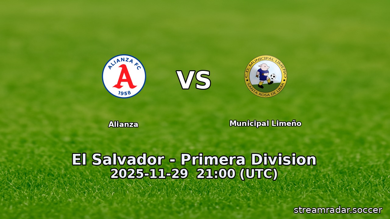 Alianza vs Municipal Limeño