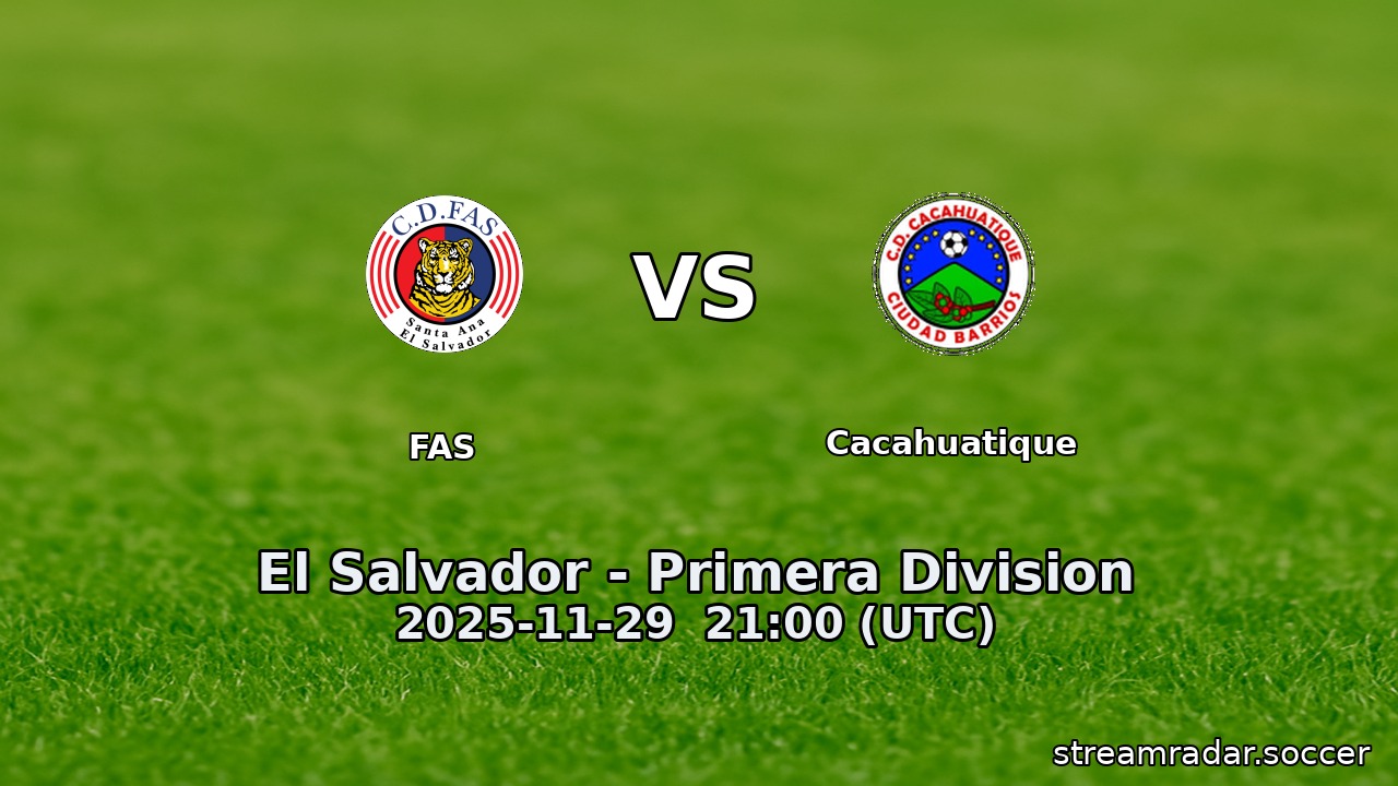 FAS vs Cacahuatique
