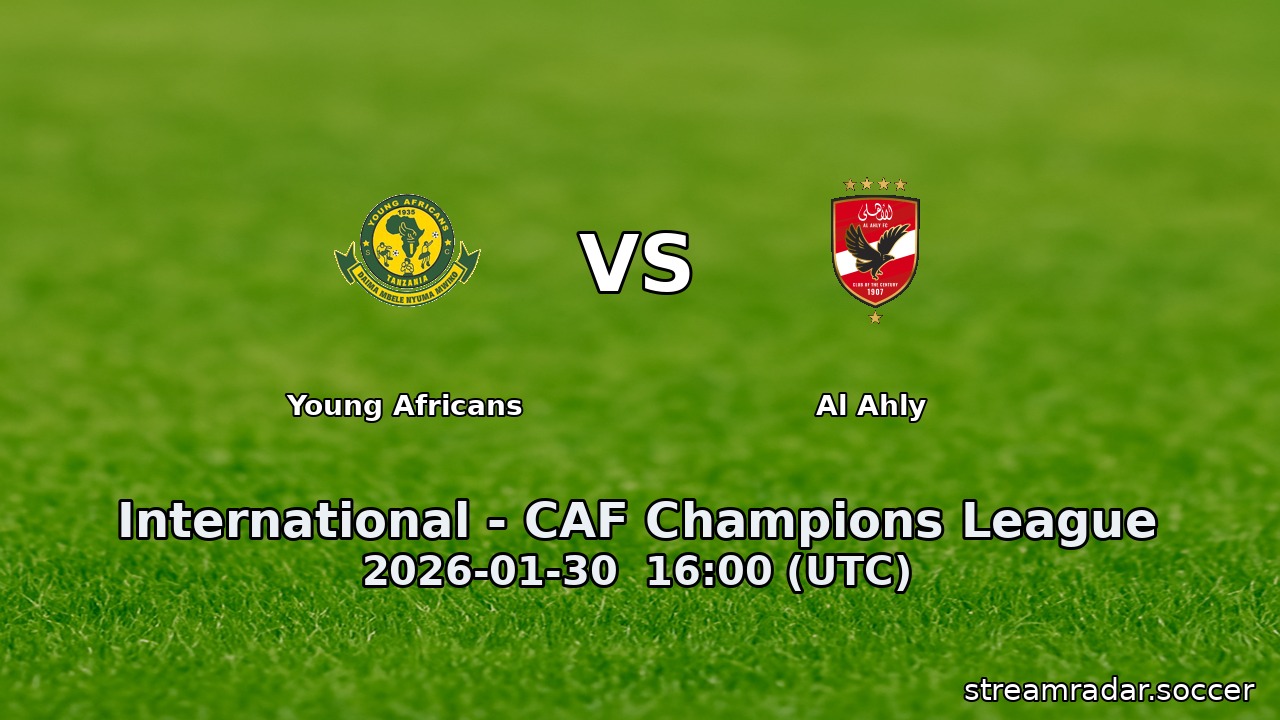 Young Africans vs Al Ahly