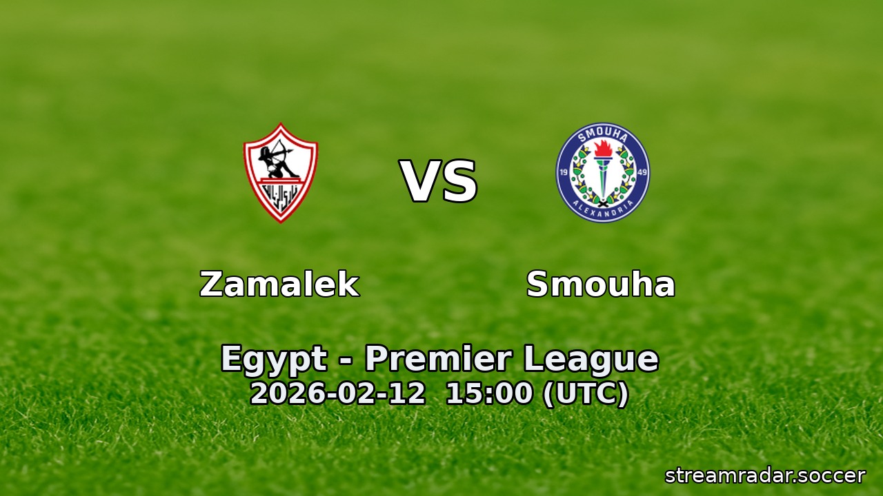 Zamalek vs Smouha