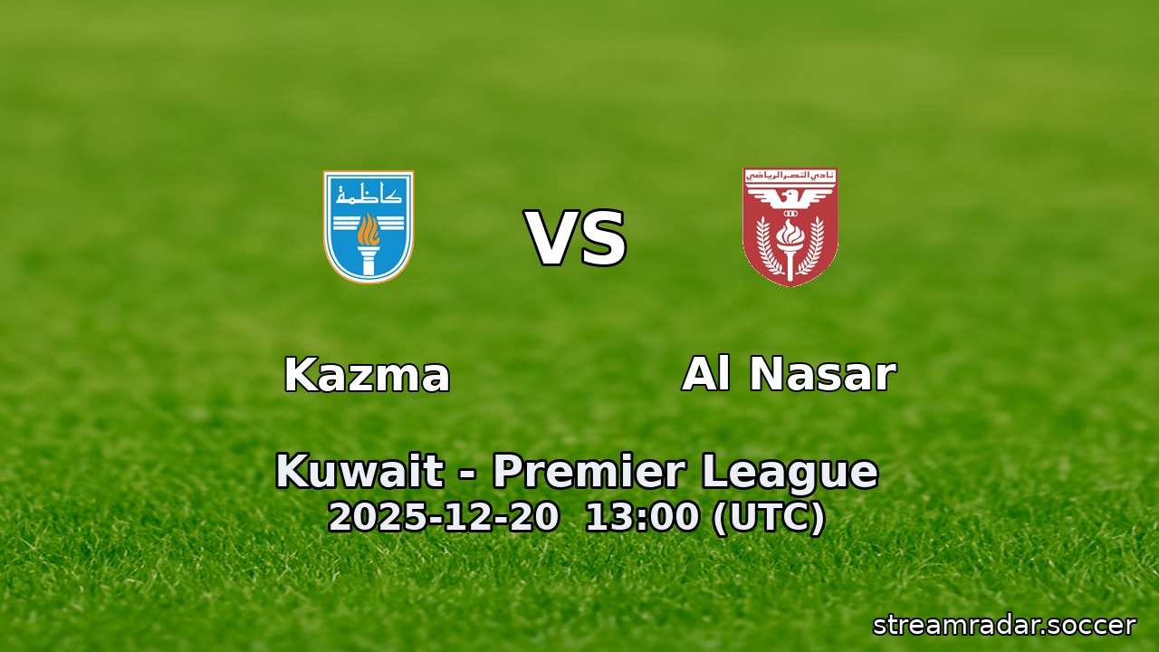 Kazma vs Al Nasar