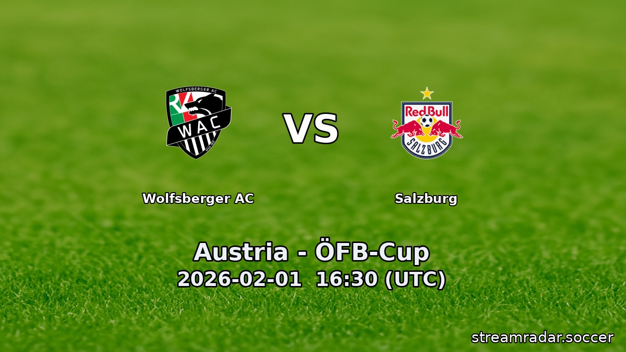 Wolfsberger AC vs Salzburg