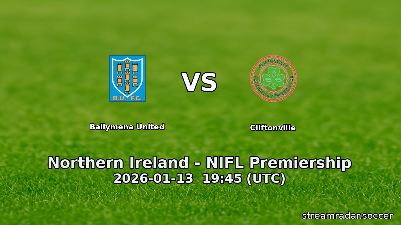 Ballymena United vs Cliftonville
