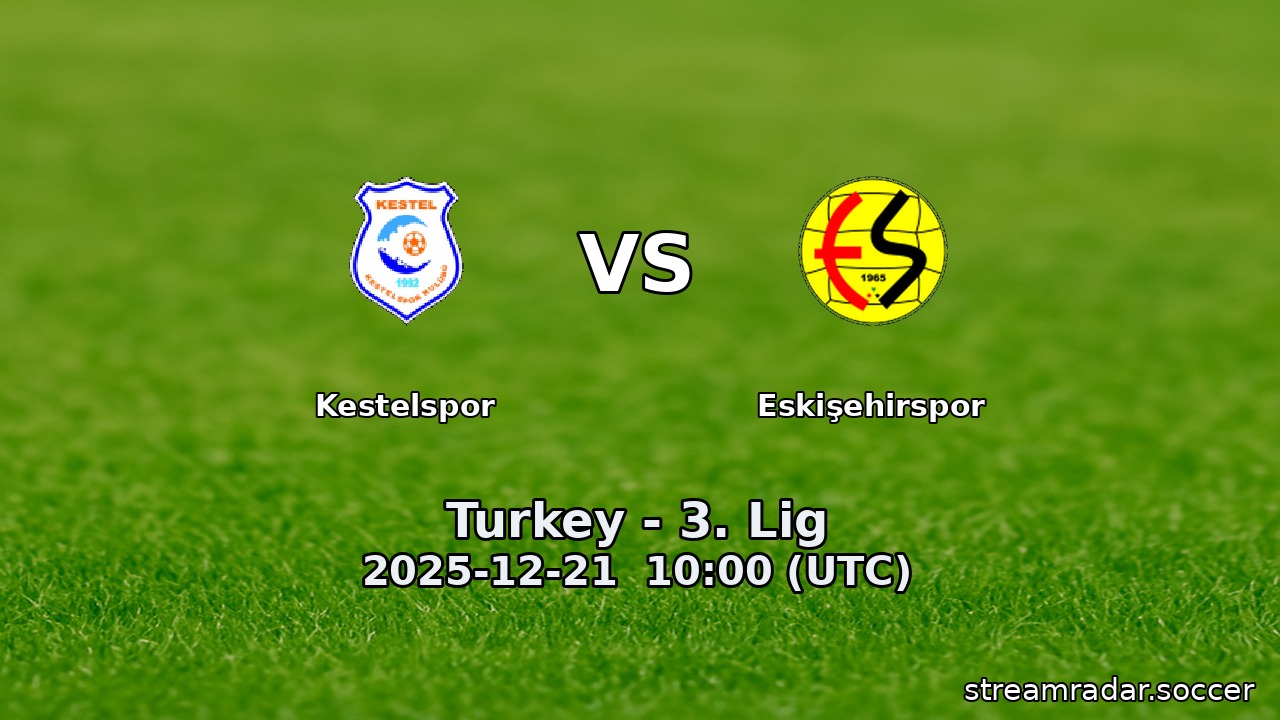 Kestelspor vs Eskişehirspor
