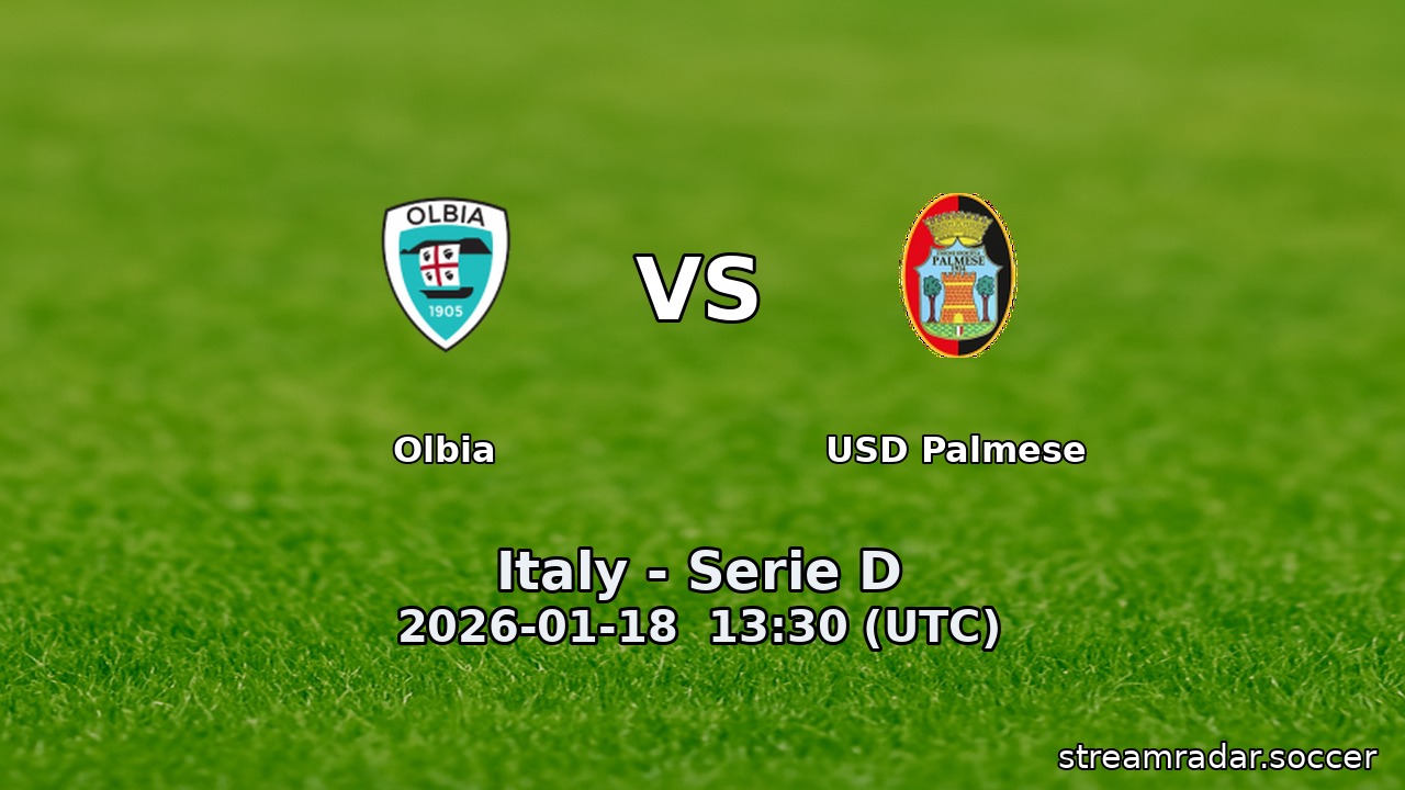 Olbia vs USD Palmese