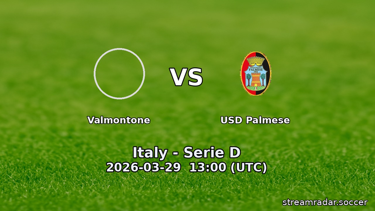 Valmontone vs USD Palmese